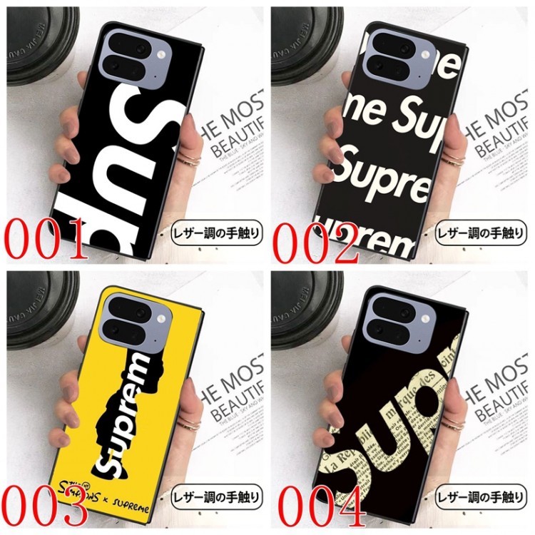 Supreme シュプリームアップルDuo 折りたたみブランドケースコピーgalaxy z flip8 7 6 5 4 3 z fold5 6 7 8 ultraハイブランドケースギャラクシーz fold 8 ultra 7 6 5 4 3ブランド携帯ケースiPhone Duo 折りたたみケースメンズ