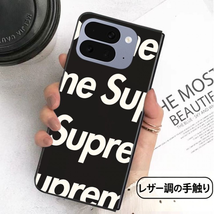 Supreme シュプリームアップルDuo 折りたたみブランドケースコピーgalaxy z flip8 7 6 5 4 3 z fold5 6 7 8 ultraハイブランドケースギャラクシーz fold 8 ultra 7 6 5 4 3ブランド携帯ケースiPhone Duo 折りたたみケースメンズ