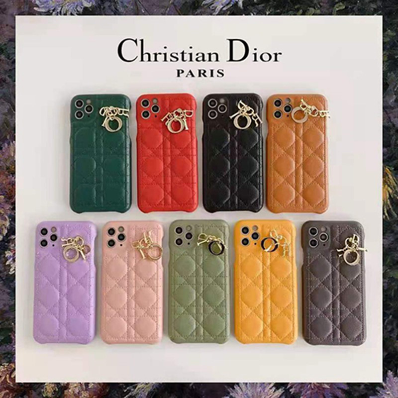 ディオール iPhone13/13pro maxレザーケース ブランド レディース アイフォン13/12/11pro maxケース 革製  Christian Dior