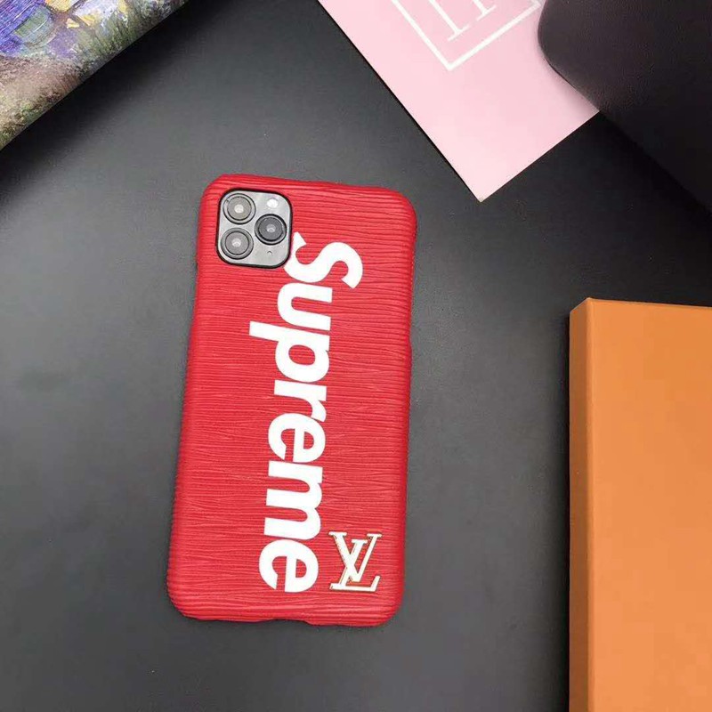 lv/ルイ·ヴィトンブランドiphone 12ケースiphone 7/8 plus/se2ケース Supreme/シュプリーム韓国風激安