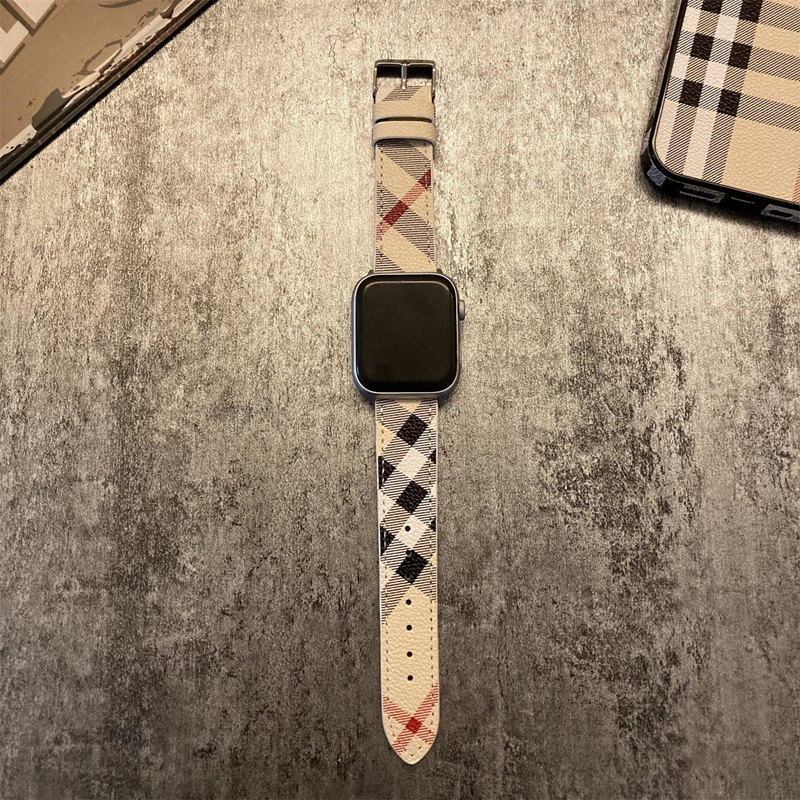  Burberry アップルウォッチ ultra 49mmブランドベルト