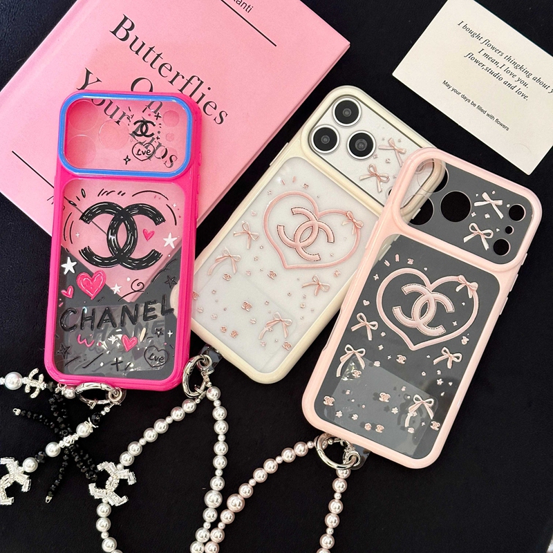 Chanel 携帯カバーiphone 18pro max/16/15/14/17Pro Max 