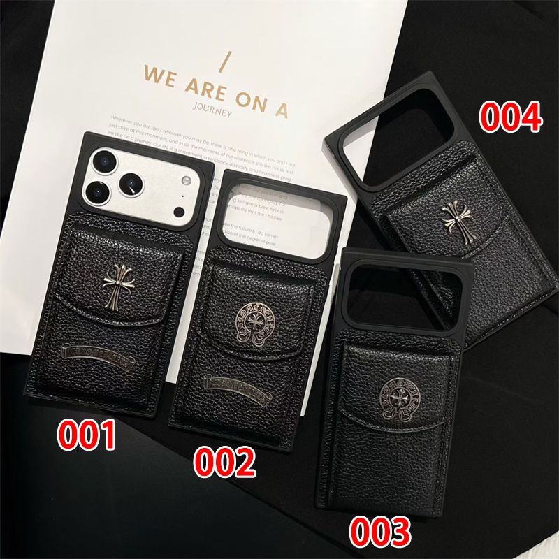 Chrome Heartsブランドiphone16/15/14 17Pro/ airケース