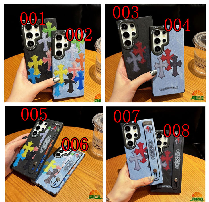 クロムハーツiphone 14 15 16 17pro max携帯カバー