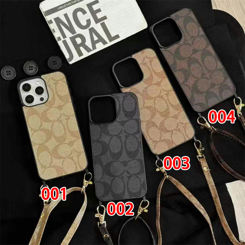 Coach アイフォン17 プロマックス 16e 15プロ/14/13スマホケース