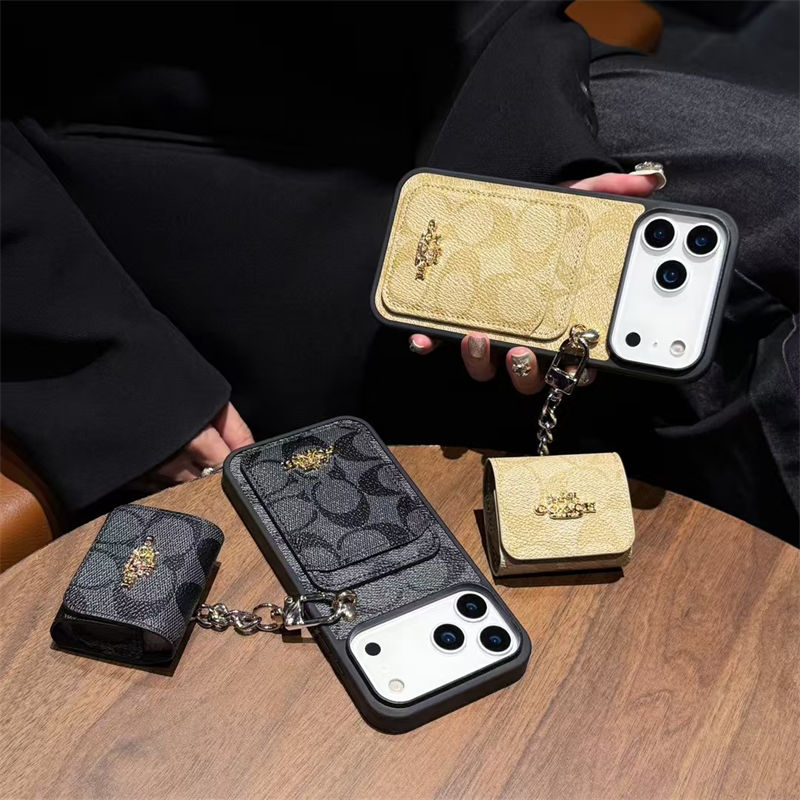 コーチiphone 17pro max/ air /16/15/14/13Proケース