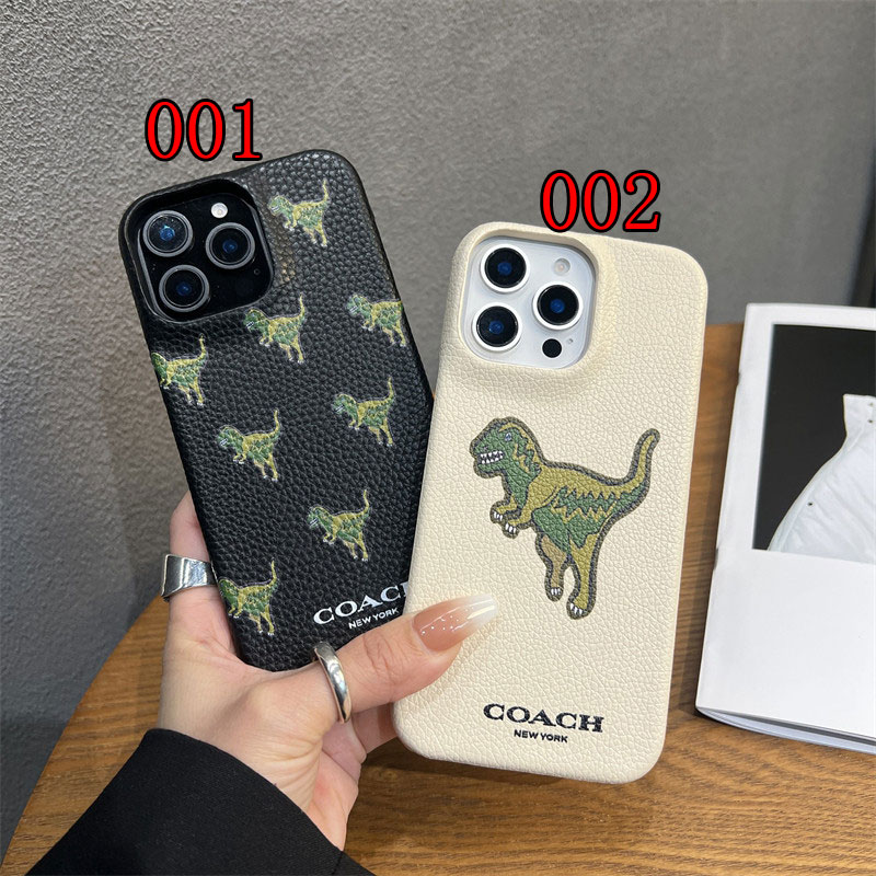 Coachアイフォン17 プロマックス 16e 15プロ/14/13スマホケース