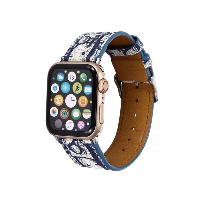Dior アップルウォッチs12 11 10 9 8/se2/se3革ベルト