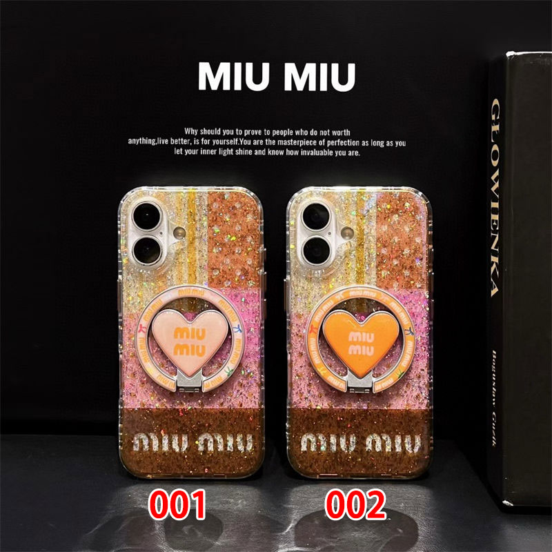MiuMiu携帯カバーiphone16/15/14/17Pro Max air