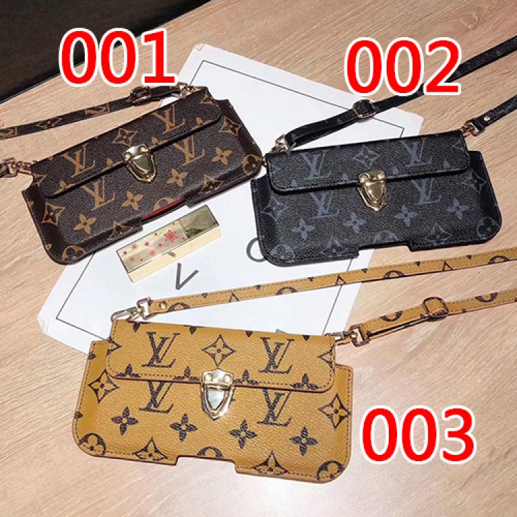 lv/ルイ·ヴィトンペアお揃い アイフォン12/11ケース iphone xs/x/xs maxケース iphone 7/8 plus/se2ケース ビジネス ストラップ付き個性潮 ファッションモノグラム