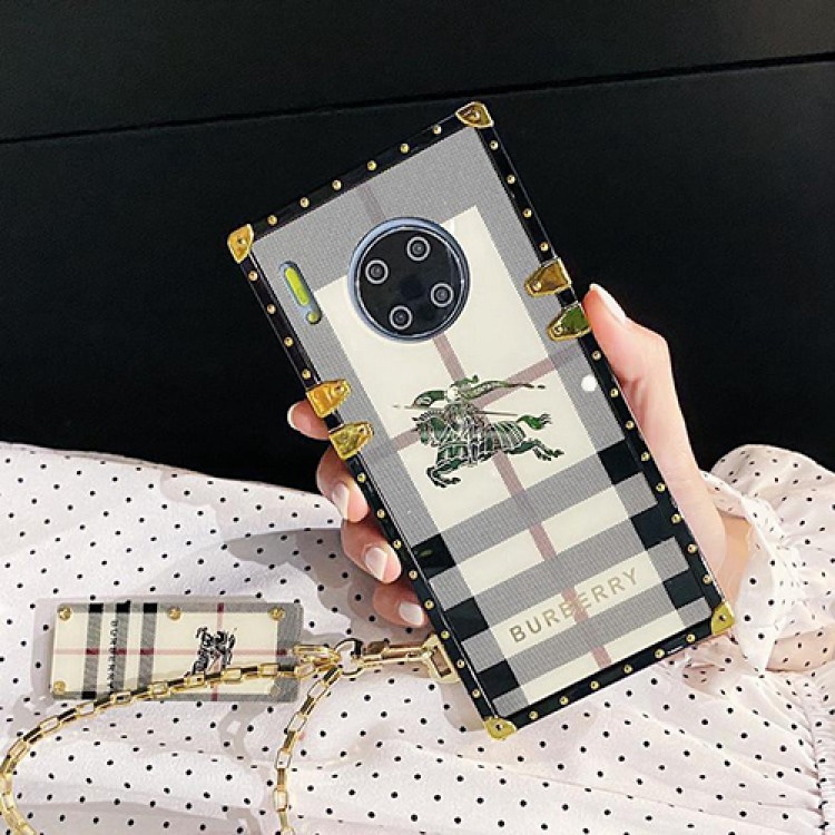 Burberry/バーバリーペアお揃い アイフォン12/11ケース HUAWEI MATE 30/30 PROケース女性向けhuawei p30 pro ケースHUAWEI P40 Proスマホケース ブランド LINEで簡単にご注文可アイフォンカバー レディース バッグ型 ブランド