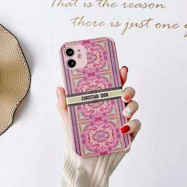 Christian Dior ディオールIphone 13/12s pro maxケース ブランド 華やか 花柄 レリーフプリント ディオール IPhone13/12s/11pro maxケース クラシック エレガント ハイエンド 女子愛用 