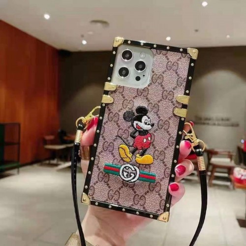 グッチ iphone13pro maxトランクケース 刺繍iphone13ケース アディダス 