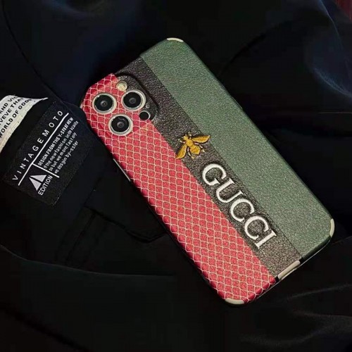 高級ブランド グッチ  IPhone12s/13pro maxケース 刺繍ロゴ 上品 Gucci iphone13/13 mini/12s pro/12s pro maxケース 男女兼用 カップル向け アイフォン 12s/11pro maxカバー 人気 ファッション