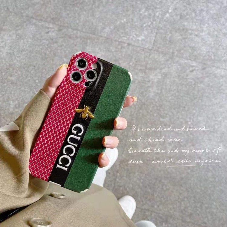 高級ブランド グッチ  IPhone12s/13pro maxケース 刺繍ロゴ 上品 Gucci iphone13/13 mini/12s pro/12s pro maxケース 男女兼用 カップル向け アイフォン 12s/11pro maxカバー 人気 ファッション