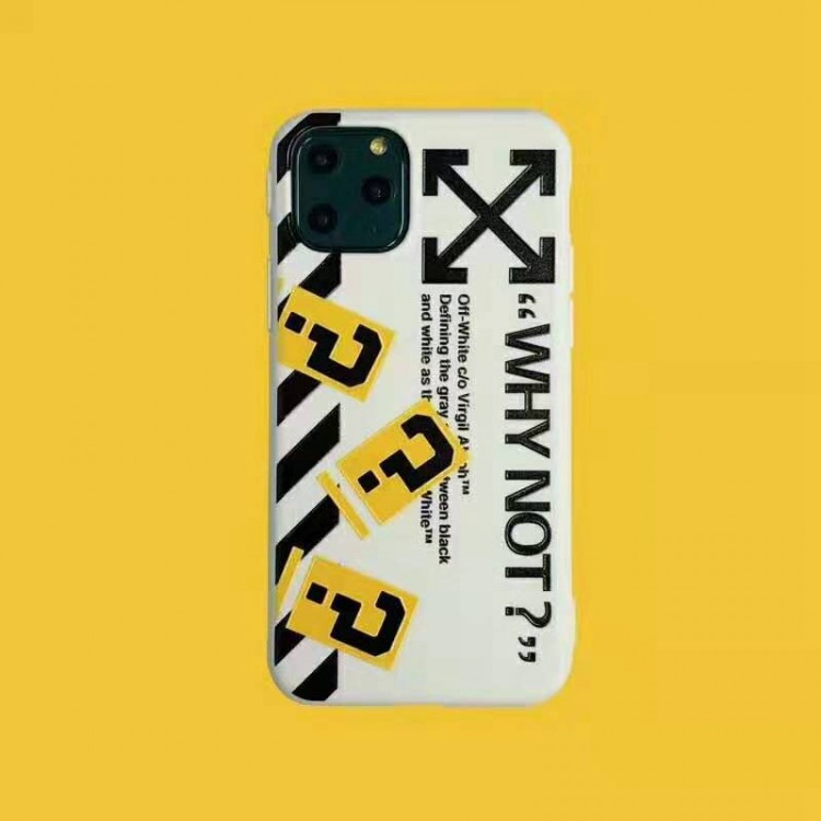 iphone 12/12 mini/12 pro/12 pro max off-white iphone 11/11pro/11pro maxケースオーフホワイトiphone xr/xs maxケース 個性潮流 アイフォンx/8/7 plusケース 男女兼用 ファッション大人気