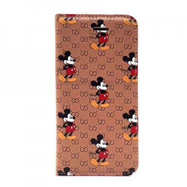 GUCCI/グッチ disney 女性向け iphone 11/xr/xs max/se2ケース 手帳型 ビジネス ストラップ付きジャケット型 2020 iphone12ケース 高級 人気アイフォン12カバー レディース バッグ型 ブランド