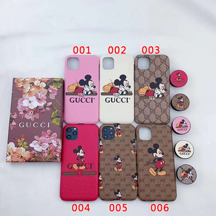 GUCCI/グッチペアお揃い アイフォン11ケース iphone xs/x/8/7/se2ケースビジネス ストラップ付きブランドモノグラム iphone11/11pro maxケース ブランド