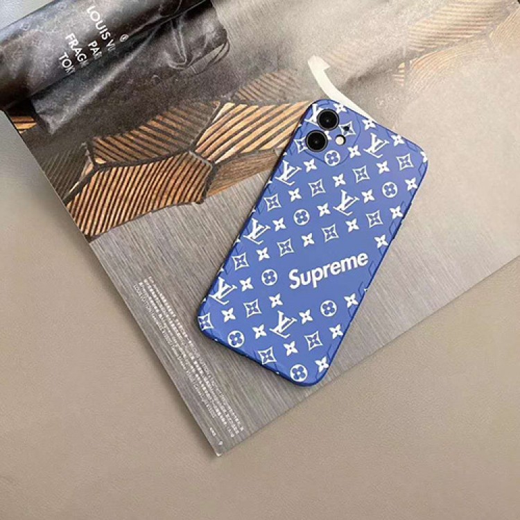 lv/ルイ·ヴィトンブランド iphone11/11pro maxケースSupreme/シュプリーム かわいいファッション セレブ愛用 iphone7/8plus/se2ケース 激安ジャケット型 2020 iphone12ケース 高級 人気