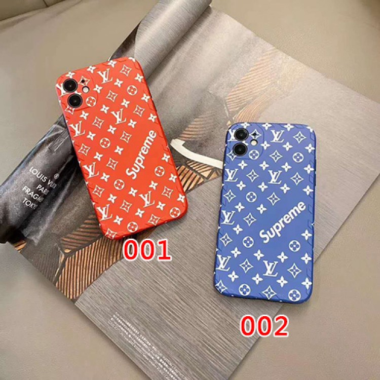 lv/ルイ·ヴィトンブランド iphone11/11pro maxケースSupreme/シュプリーム かわいいファッション セレブ愛用 iphone7/8plus/se2ケース 激安ジャケット型 2020 iphone12ケース 高級 人気