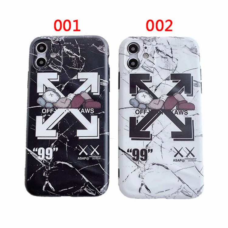 KAWS&Off-Whiteハイブランド Iphone 7/8plus/se2ケース コピー激安 エクスペリアIphone xr/11/11pro maxケースIPhone xs/xs maxケースセレブ愛用全機種対応ハイブランドケース パロディ