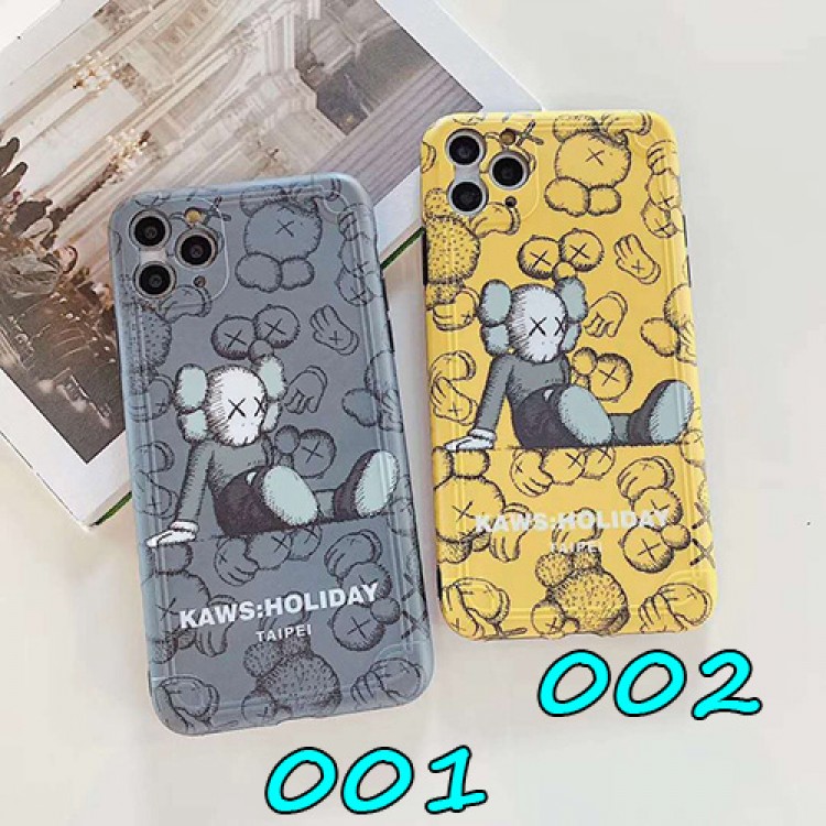 Kaws iphone 8/7 plus/se2/12カバー メンズ レディースiphone x/xs/xs max/xrケースカバーiphone11/11 pro maxジャケットスマホケース コピー