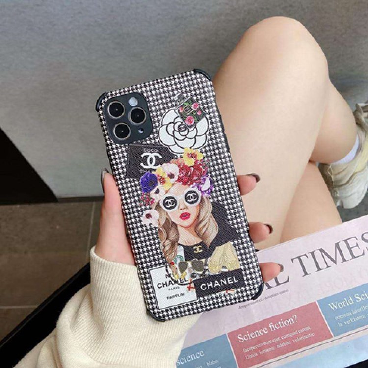 Chanel/シャネル女性向け iphone 11/xr/xs maxケースアイフォンiphone x/8/7 plusケース ファッション経典 メンズシンプル iphone x/xr/xs/xs maxケース ジャケットアイフォン12カバー レディース バッグ型 ブランド