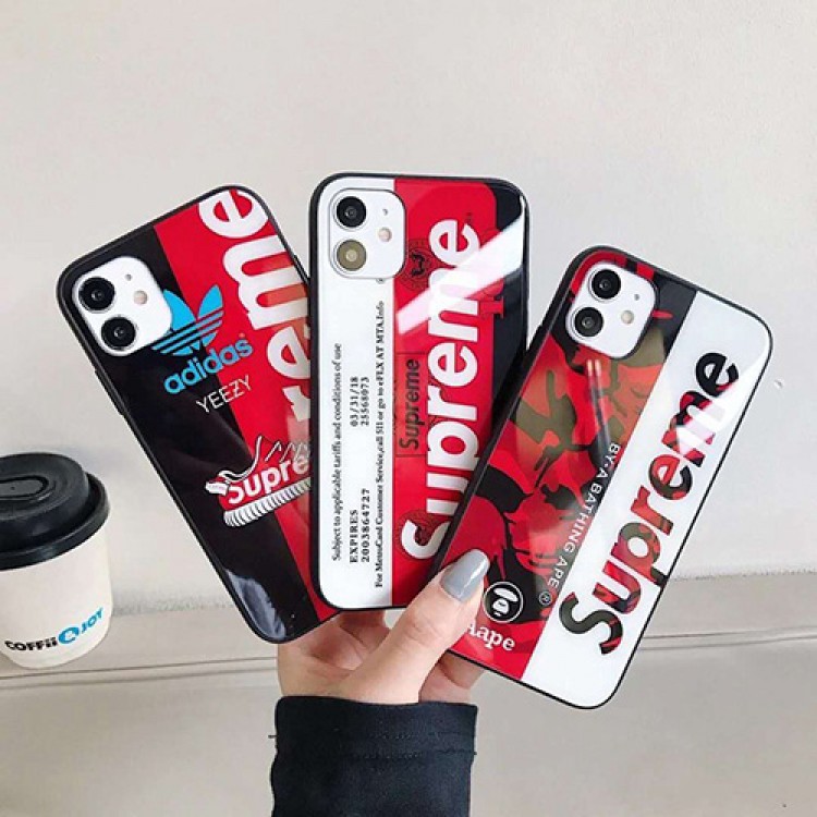 Supreme/シュプリームブランド iphone12 mini/12pro max/12 pro/12 maxケース かわいい iphone11/11pro maxケース ビジネス ストラップ付きアイフォン12カバー レディース バッグ型 ブランド