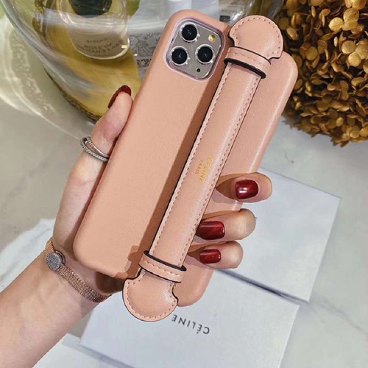 celine iphone 14/13pro/12 max/12 proペアお揃い アイフォン11ケース iphone xs/x/8/7/se2ケース ビジネス ストラップ付きレディース アイフォンiphone xs/11/8 plusケース おまけつき