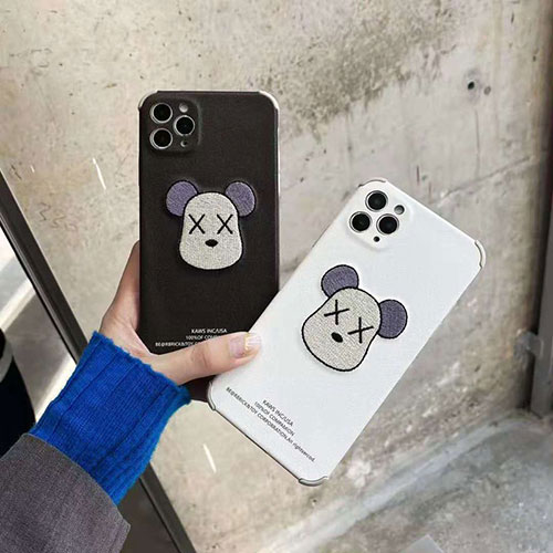 KAWS ブランド iphone12/12mini/12pro/12pro maxケース 経典 ins風 かわいい アイフォン12/xs/11/8 plusケース おまけつき ファッション メンズ レディース