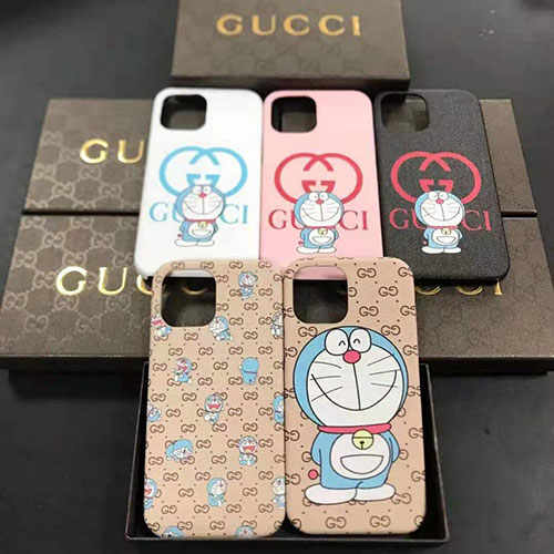 ブランド グッチ galaxy s21/s21+ケース ドラえもん柄 萌え グッチiphone12/12pro maxケース かわいい 流行り gucci iphone 12S/13ケースファッション 個性的 グッチ galaxy s20/s20+ケース 安い