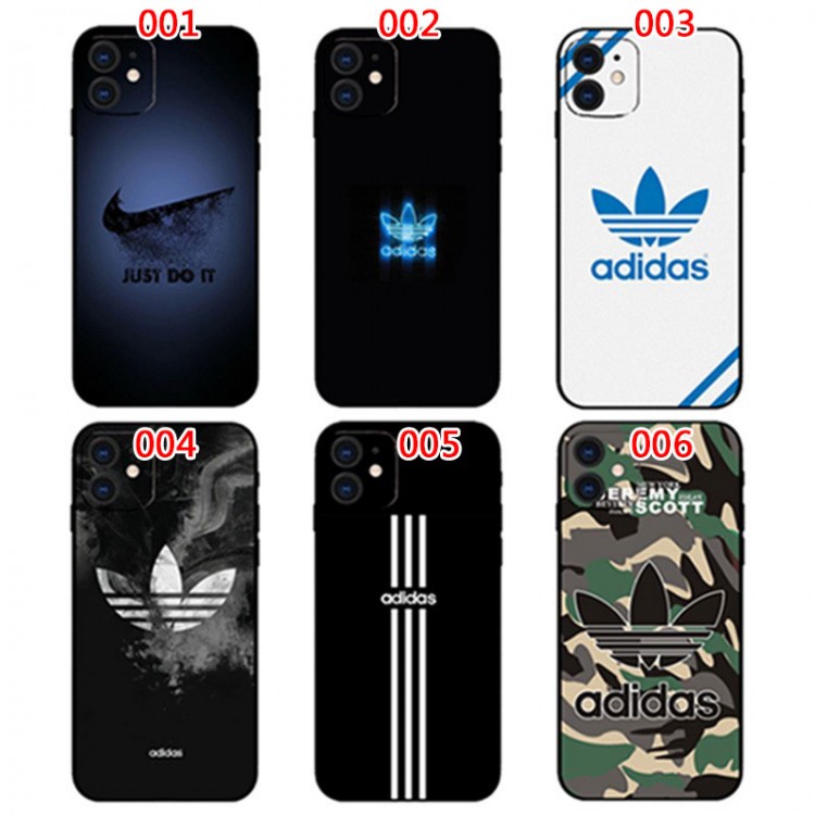 Adidas アディダス Nike ナイキiphone15/14/13Proブランドスマホケースかわいいアイフォン15プロ/14/13カバーiphone15/14ブランドケースメンズレディース