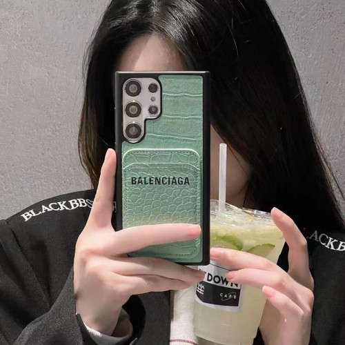 Balenciaga バレンシアガ高級感galaxy s24ブランドケースメンズレディースgalaxy s23ultra/s24/a54ケースファッションブランドgalaxy s23/s24ultraカバーギャラクシーs23ultraブランドケース男性愛用