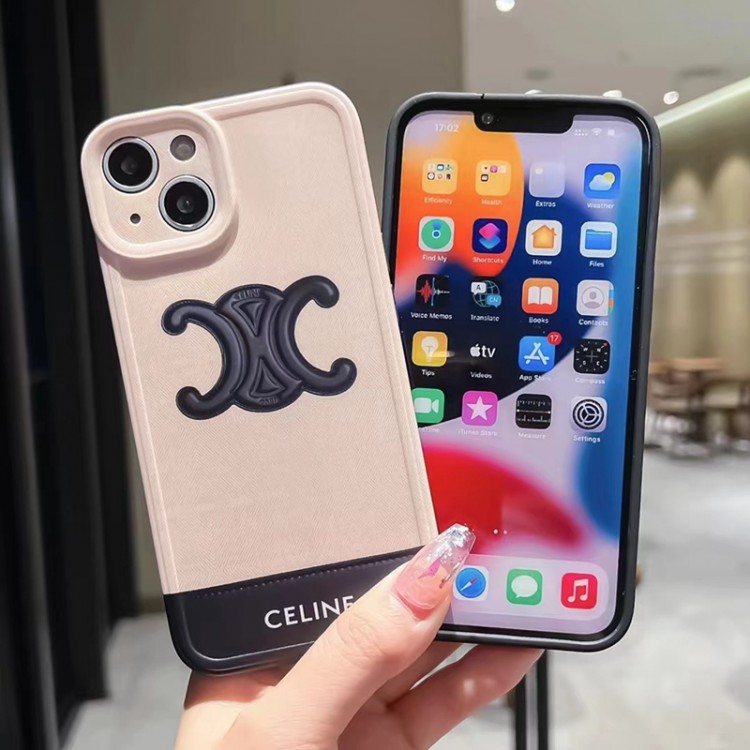 ブランド セリーヌ iPhone14/14plusケース iPhone13pro/13pro maxケース シンプル フルーカバー アイフォン13プロ 14プロ 携帯ケース Celine ジャケット型 ハイエンド ジャケット型 iPhone12pro/12pro maxケース