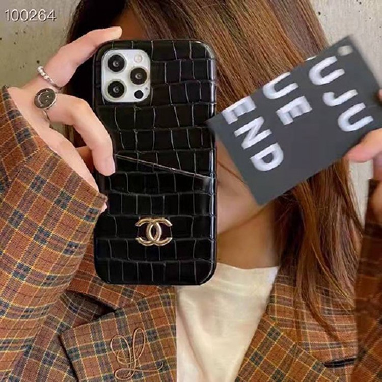 CHANEL シャネル アイフォンiphone13mini/13pro maxケース ブランド カード収納 革製 iPhone12mini/12pro maxフルーカバー 人気 おしゃれ アイフォン12/11proケース おしゃれ 高品質 女性向け 