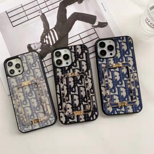 ディオール IPHONE14/13 ケース定番柄クラシックブラン