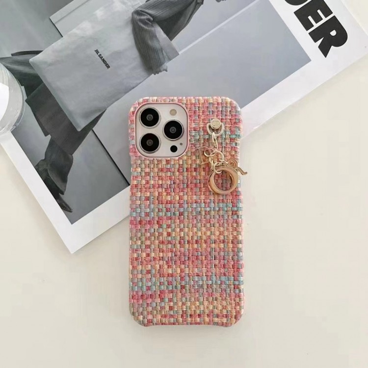 Dior ディオール iphone14携帯カバー 布製 カラー 金属ロゴ ブランド アイフォン14プラスケース ジャケット型 目立つ iphone13/13pro maxスマホケース 女性 人気 アイホン12/12プロカバー