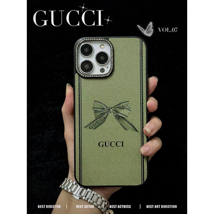 Gucci グッチハイブランドアイフォン15プロ/14/13スマホケースブランドiphone15/14Proメンズケースiphone15/14ブランドケースメンズレディース