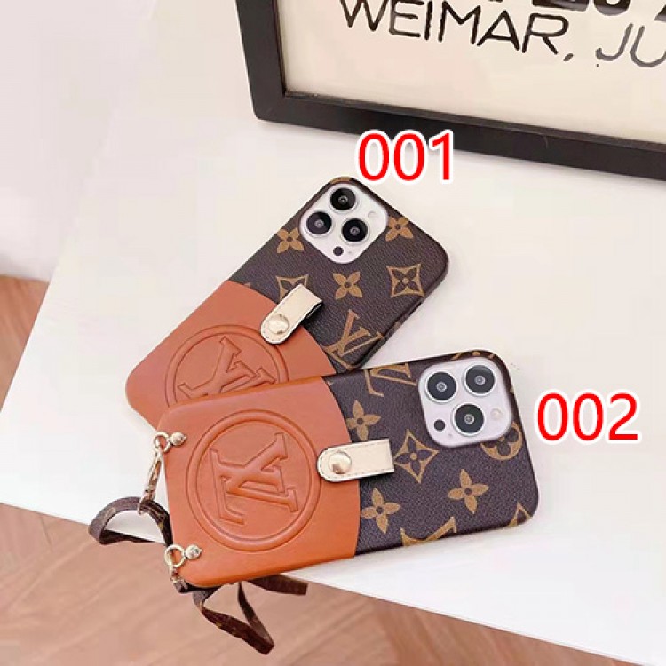 LOUIS VUITTON ルイヴィトン iphone13Pro max/12Proハードケース iPhone13カバー ブランド 経典 モノグラム アイフォン12Pro max/13Pro/11カバー 男女兼用 カード収納 iphone11/11pro/11pro maxカバー