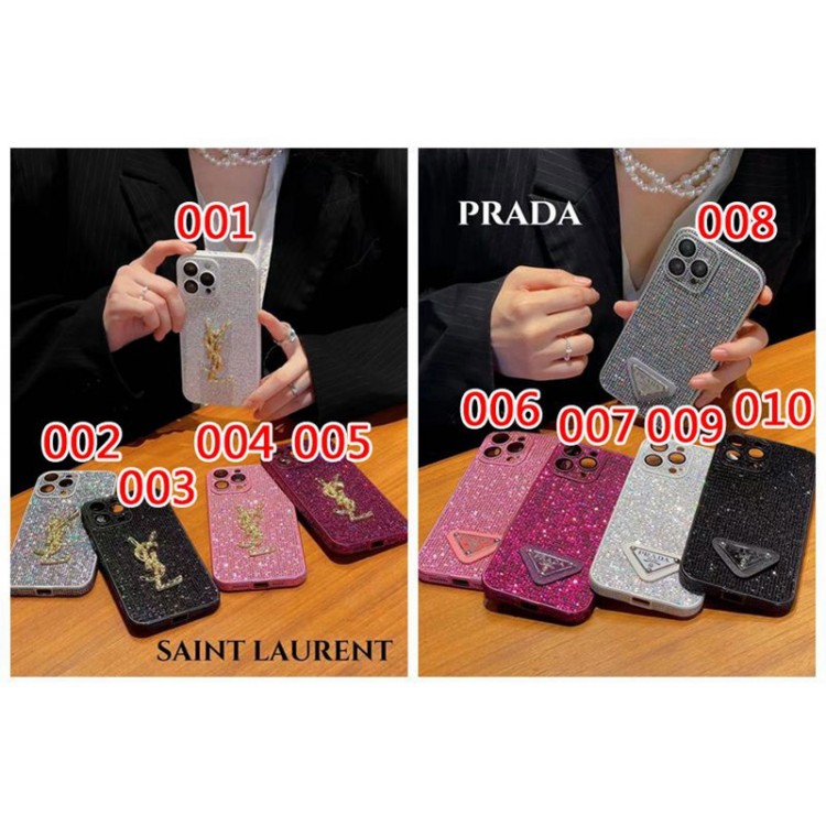 Ysl イブサンローラン Prada プラダ ブランドiphone15/14Proメンズケースレディース向けiphone15/14/13Proケースiphone15/14ブランドケースメンズレディース