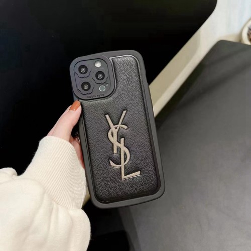 サンローラン IPHONE14proケース ブランド キラキラ