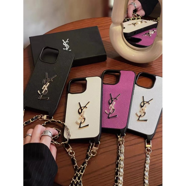 Ysl イブサンローランブランドiphone15/14Proメンズケースレディース向けiphone15/14/13Proケースかわいいアイフォン15プロ/14/13カバー