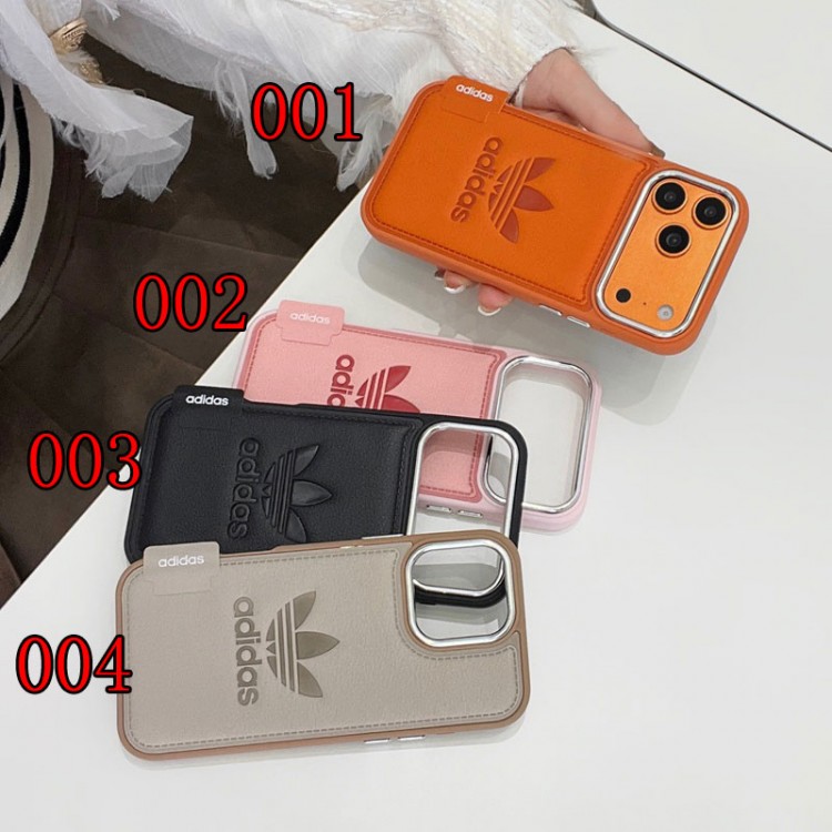 Adidas アディダスかわいいアイフォン17pro /16/15プロ/14/13カバーiphone Air/17/16e/15/14ブランドケースメンズレディースハイエンドiphone16/15 17Pro Max/14plusカバー