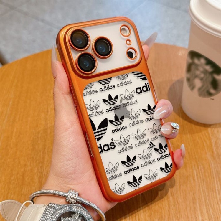 Adidas アディダスハイブランドアイフォン17 プロマックス 16e 15プロ/14/13スマホケースiphone Air/16/15/17PRO/14/13Proブランドスマホケース男女兼用携帯カバーiphone Air/16/15/14/17Pro Max air