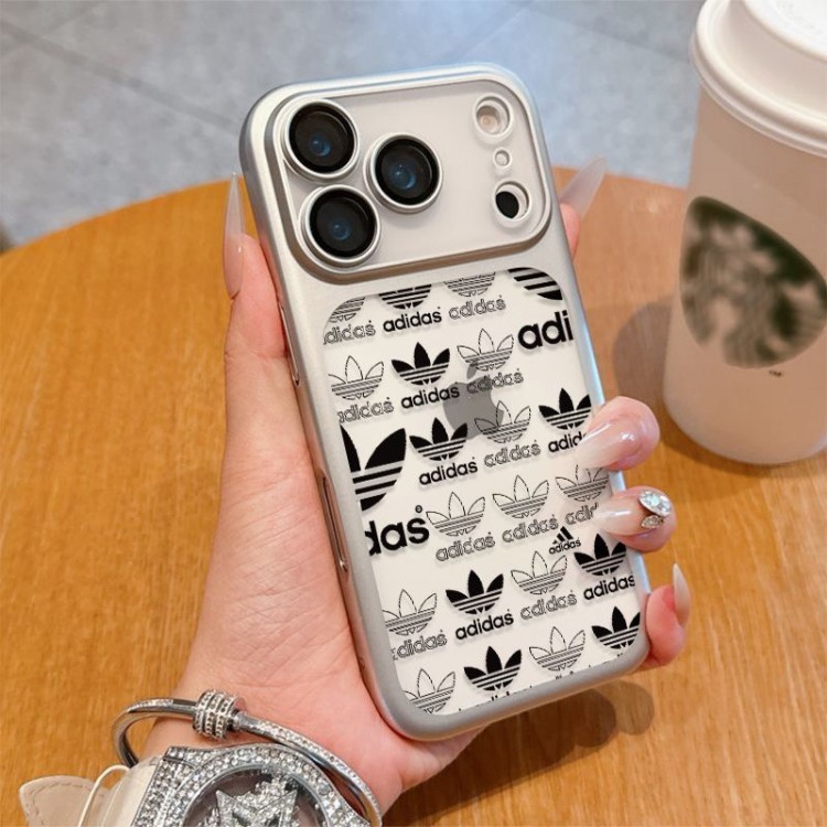 Adidas アディダスハイブランドアイフォン17 プロマックス 16e 15プロ/14/13スマホケースiphone Air/16/15/17PRO/14/13Proブランドスマホケース男女兼用携帯カバーiphone Air/16/15/14/17Pro Max air