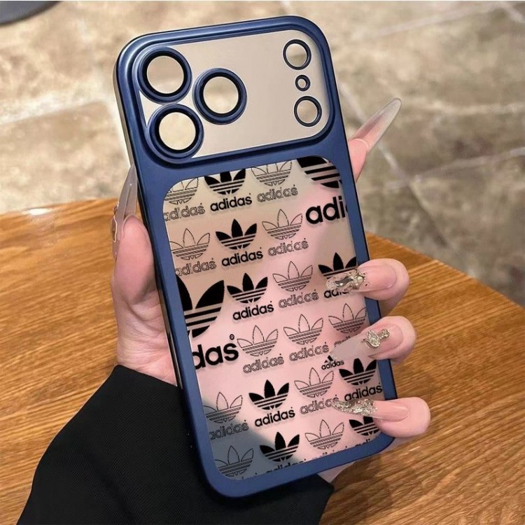 Adidas アディダスハイブランドアイフォン17 プロマックス 16e 15プロ/14/13スマホケースiphone Air/16/15/17PRO/14/13Proブランドスマホケース男女兼用携帯カバーiphone Air/16/15/14/17Pro Max air