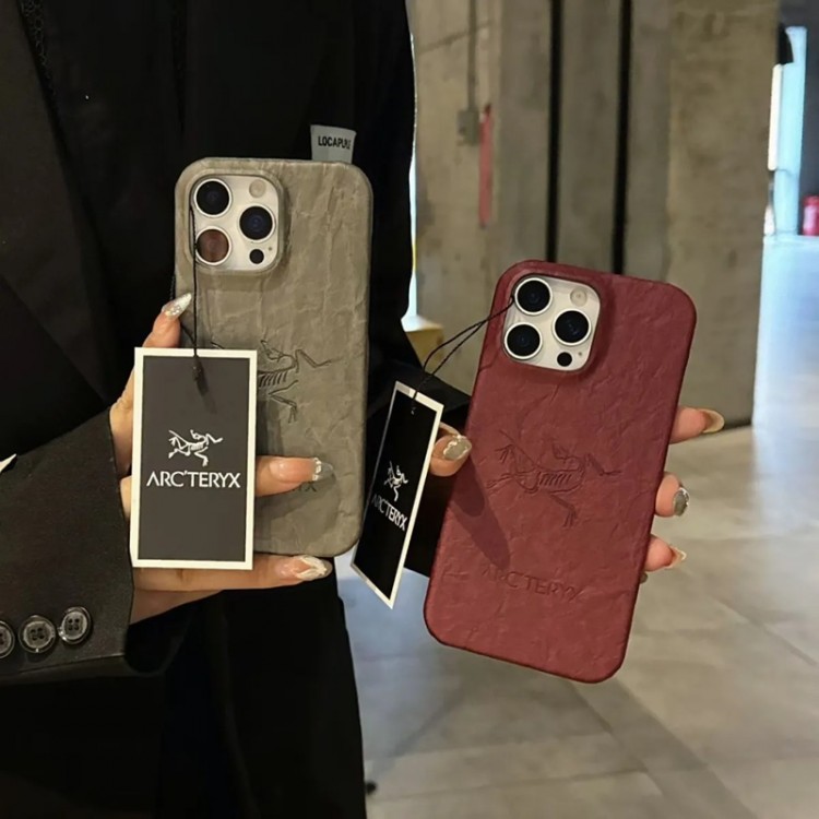 ARC'TERYX アークテリクスiphone17 /Air/16/15/14/13 Pro Maxケースブランドコピーハイブランドアイフォン17 プロマックス 16e 15プロ/14/13スマホケースブランドiphone16/15/14 17Pro/ airメンズケース