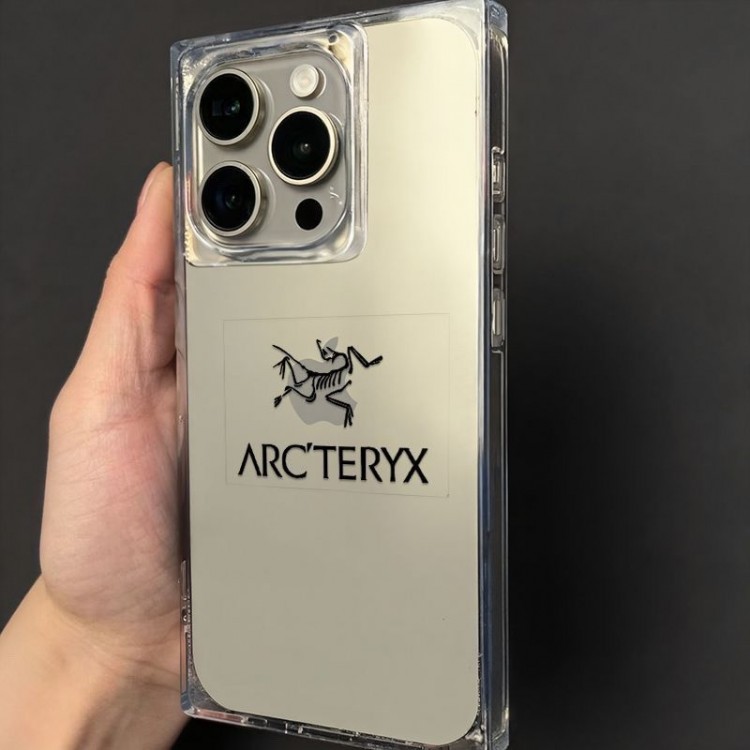 ARC'TERYX アークテリクスiphone17 /Air/16/15/14/13 Pro Max/17eケースブランドコピー男女兼用携帯カバーiphone Air/16/15/14/17Pro Max airブランドiphone16/15/14 17Pro/ airメンズケース