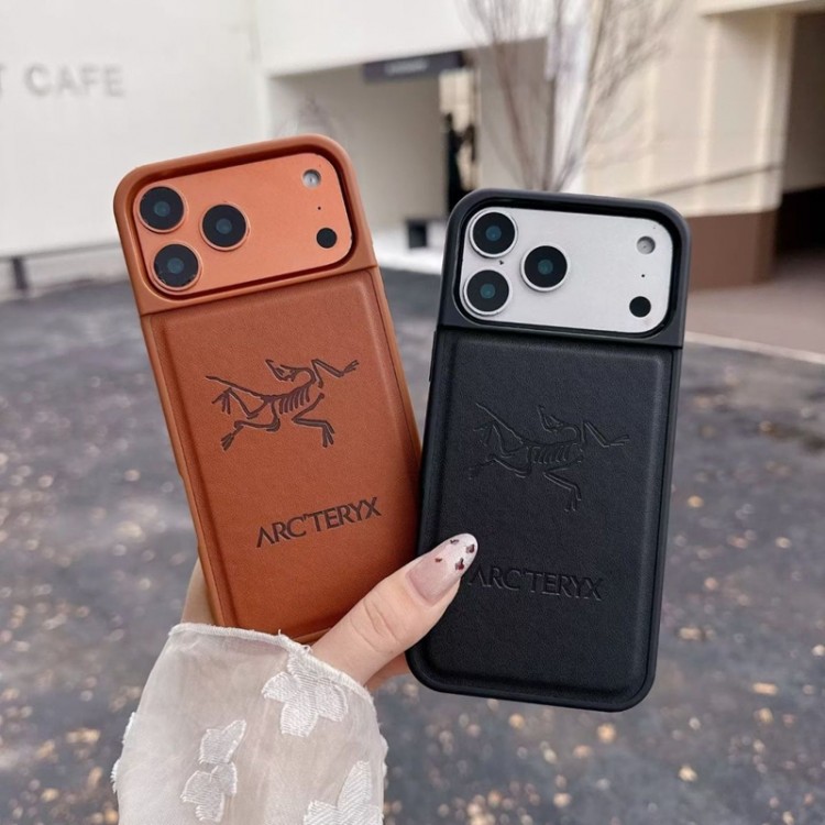 ARC'TERYX アークテリクスiphone 18pro/17 /Air/16/15/14/13 Pro Max/17eケースブランドコピーハイブランドアイフォン17 18プロマックス 16e 15プロ/14/13/ultraスマホケースiphone 18/Air/17/16e/15/14ブランドケースメンズレディース