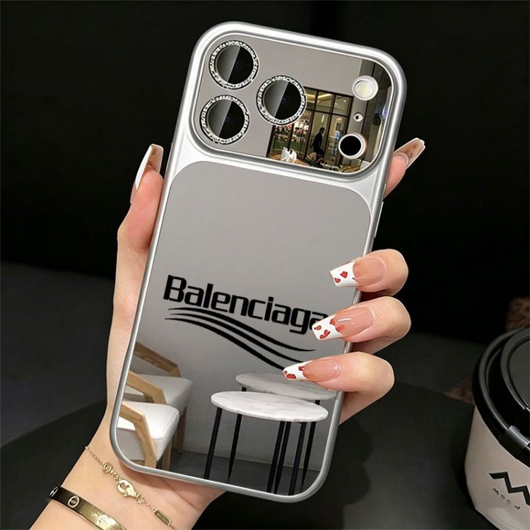 Balenciaga バレンシアガレディース向けiphone 17pro max/ air /16/15/14/13Proケースiphone Air/17/16e/15/14ブランドケースメンズレディースハイエンドiphone16/15 17Pro Max/14plusカバー